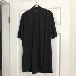 Talbots black tunic sweater